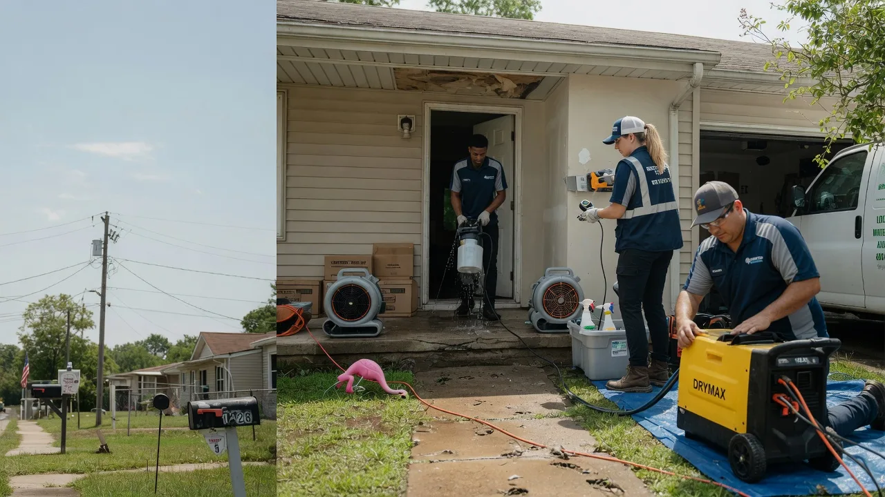 Storm Damage Water Removal in Wolcottville, IN near me